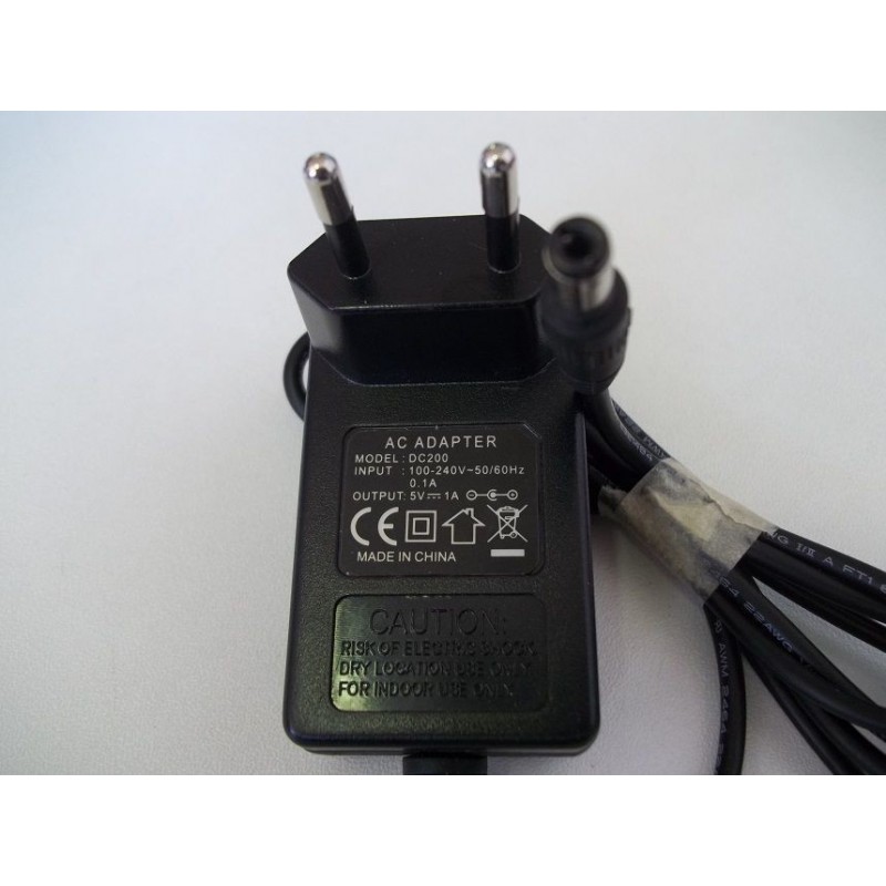 ALIMENTATORE AC ADAPTER 5V 1A ADATTATORE agx