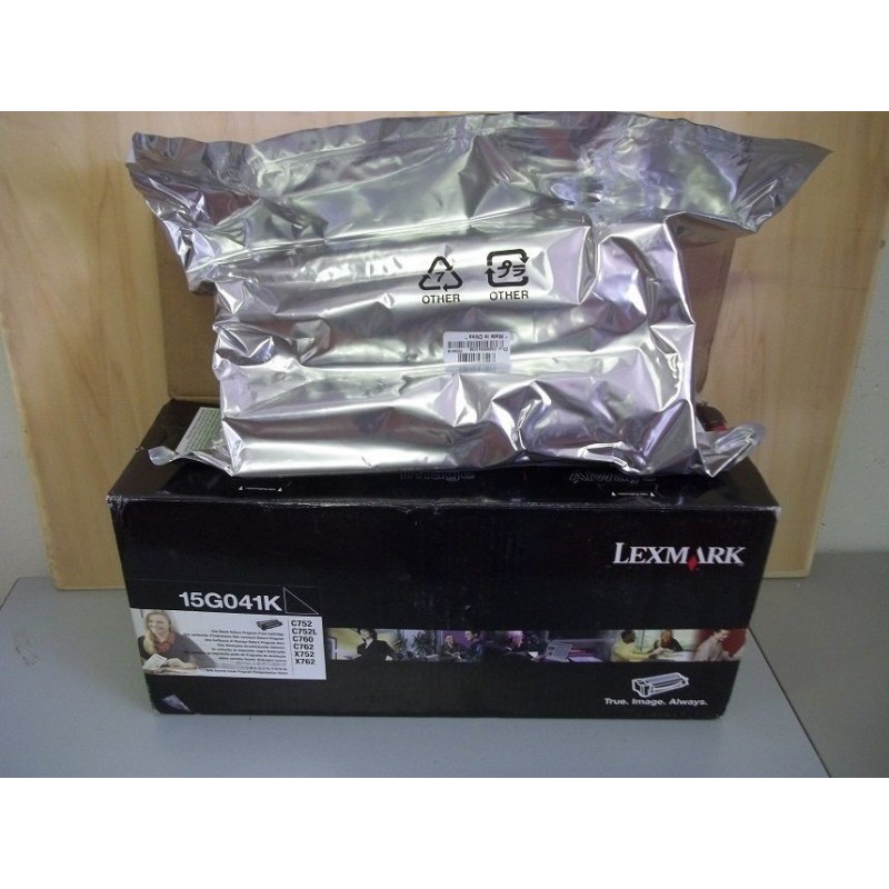 Lexmark toner nero 15G041k  originale 6000 pagine  nuovo agx